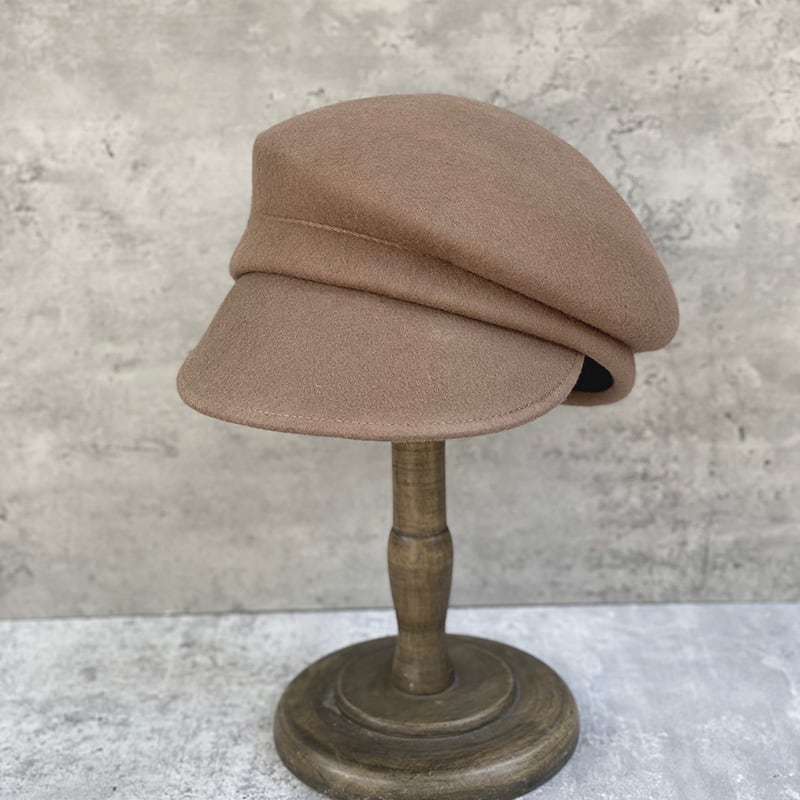 オーダーメイド カシミアウールキャスケット オーダーメイド カシミアウールキャスケット キャスケット レディース