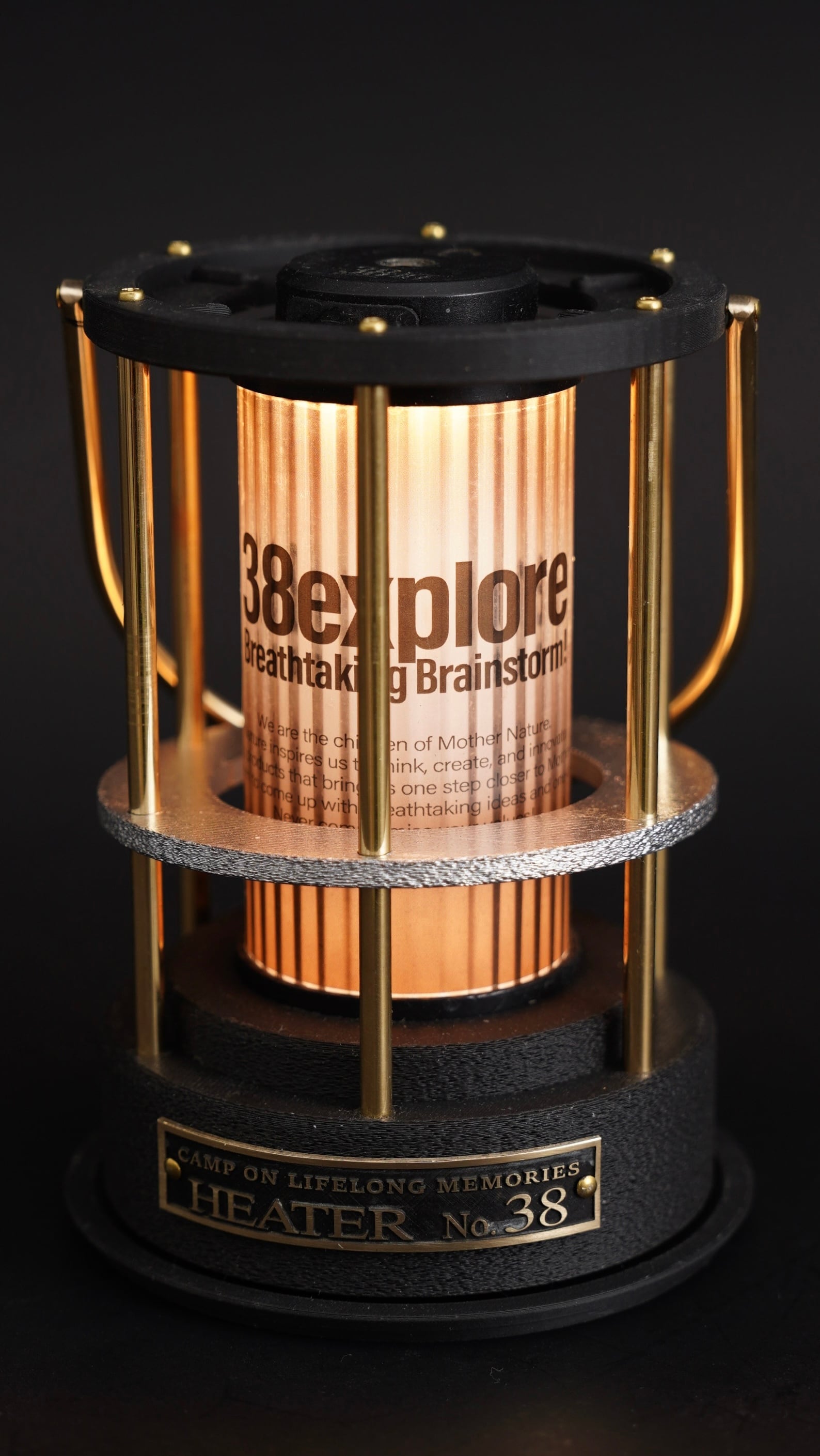 heater38 BLACK | baccharis