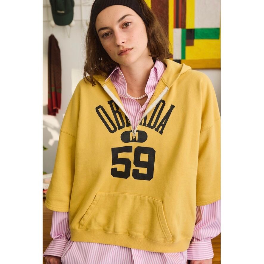 Oblada HALF ZIP HOODIE | 1F Store