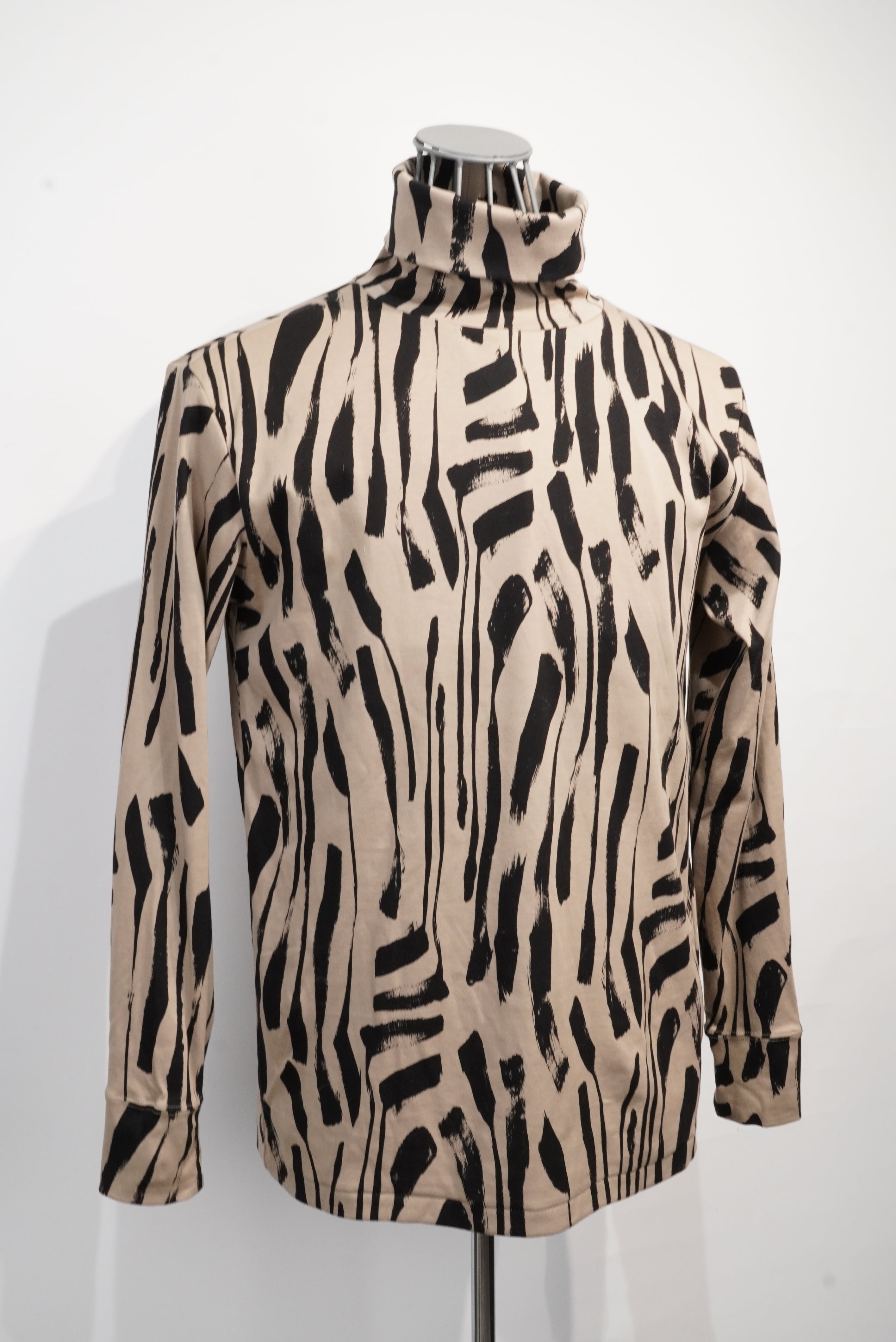 HAVERSACK (ATTIRE) / Brushed Print Turtleneck (221026)