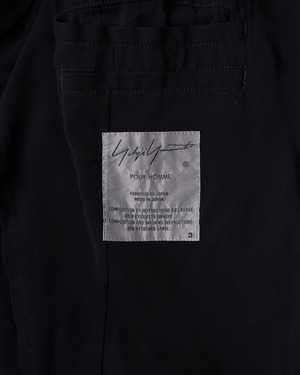 〈Yohji Yamamoto POUR HOMME〉Layered Sheer Jacket
