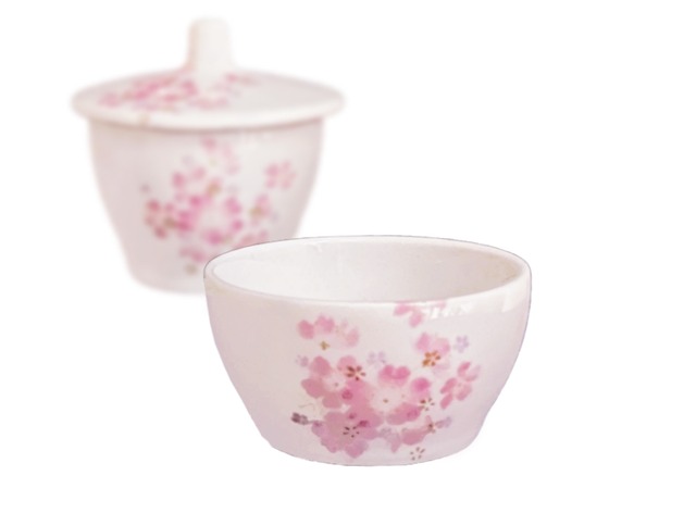 【ご飯入れ】四季 ピンク