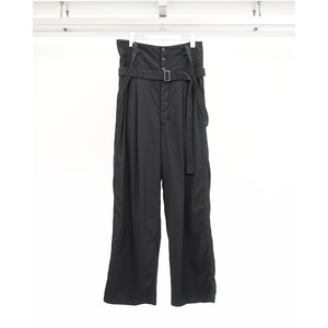 [The Viridi-anne] (ザヴィリディアン) VI-4018-04 GARMENT DYE TROUSERS WITH SUSPENDERS