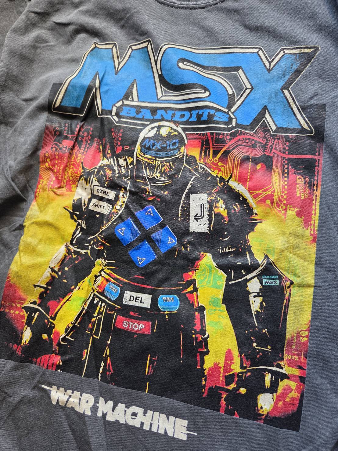 MSX BANDITS Tee  "WARMACHINE"