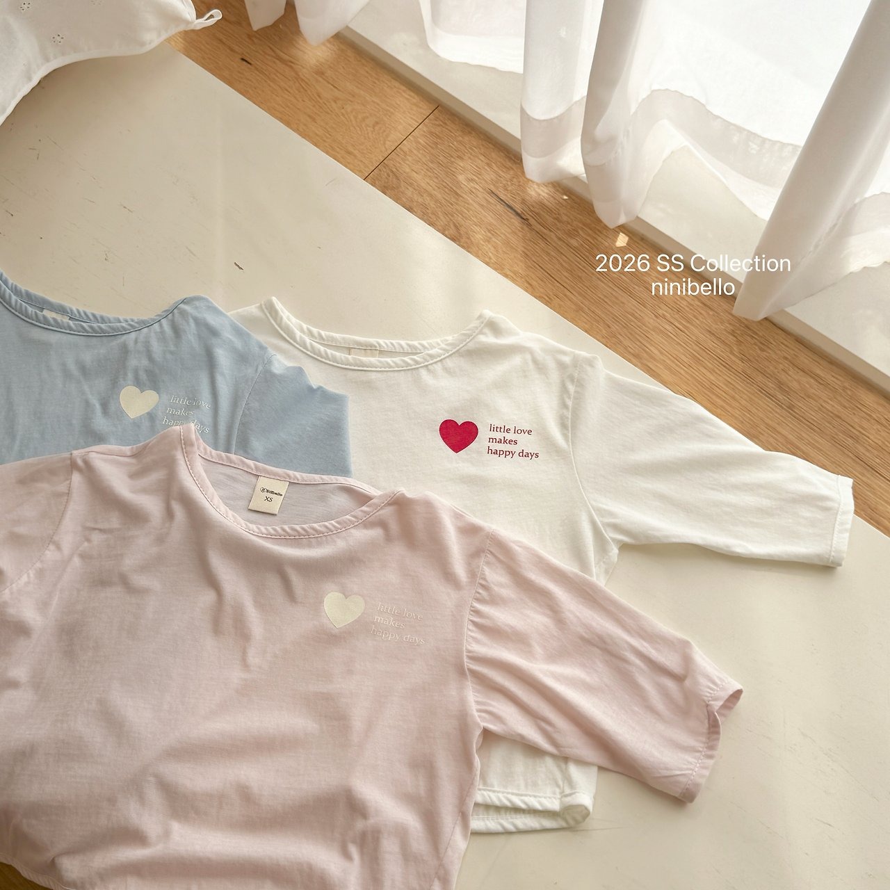 [ninibello] Love Some Loose Tee +fee2 / [니니벨로] 러브썸루즈티