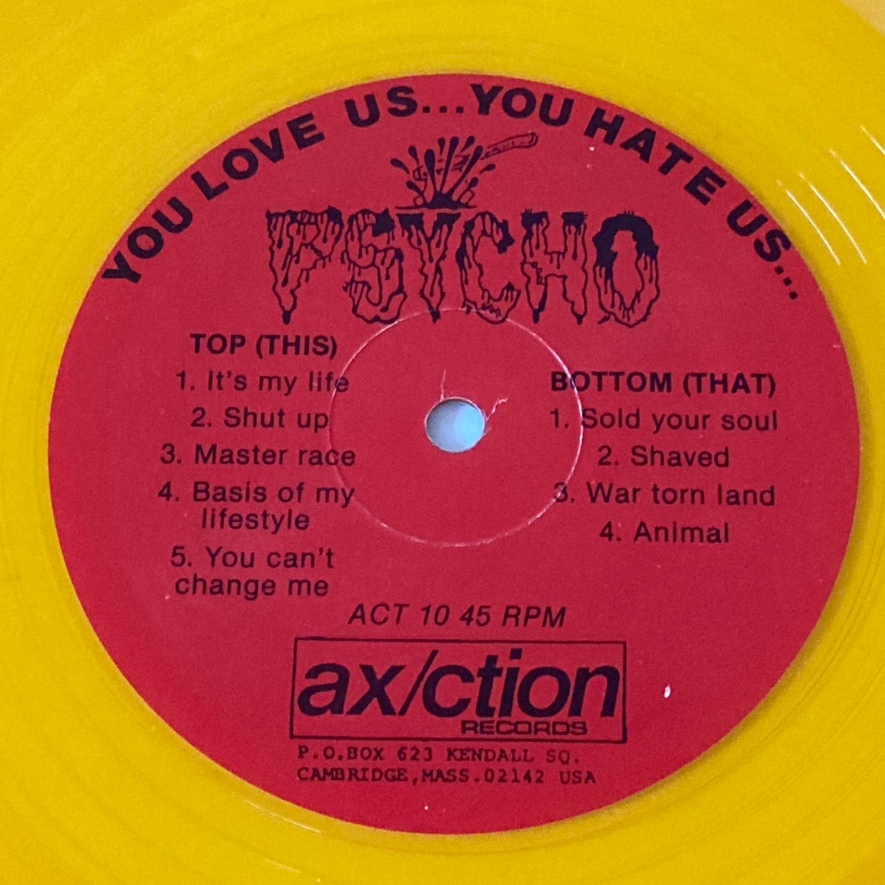 Psycho / You Love Us... You Hate Us... [ACT 10] - 画像3