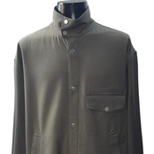 【HERMES】エルメス セリエボタン ボクシーフィット オーバーラップポケット コットン ジャケット