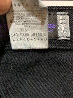 90's Levi's Silvertab Buggy Denim Pants Made in USA【W30 L30】(black)