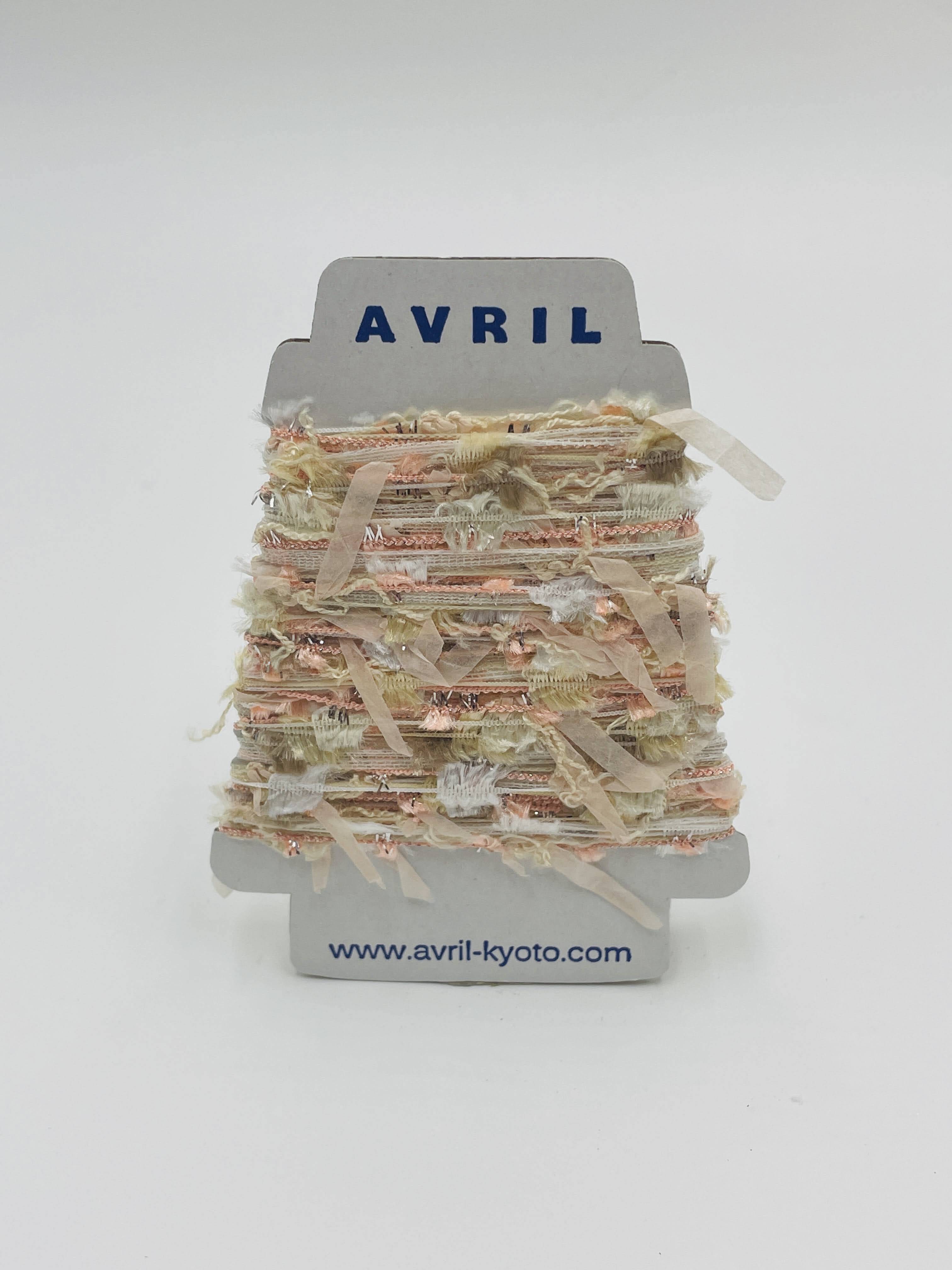 集めたくなる♬楽しい♬可愛い♡『ちょこっと巻きのファンシー糸』AVRILペラコーン218