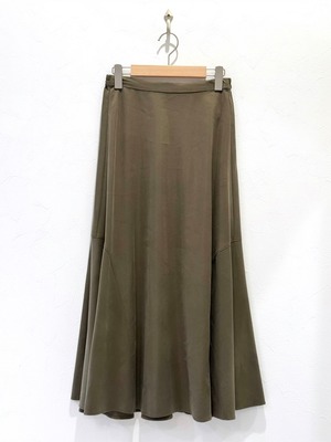 裾切り替えAラインスカート