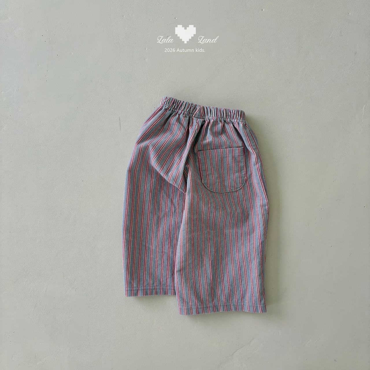 韓国子供服 / LALALAND / 26Autumn / キャンディ コーデュロイ パンツ / 秋服 / キッズ *XS~XL*