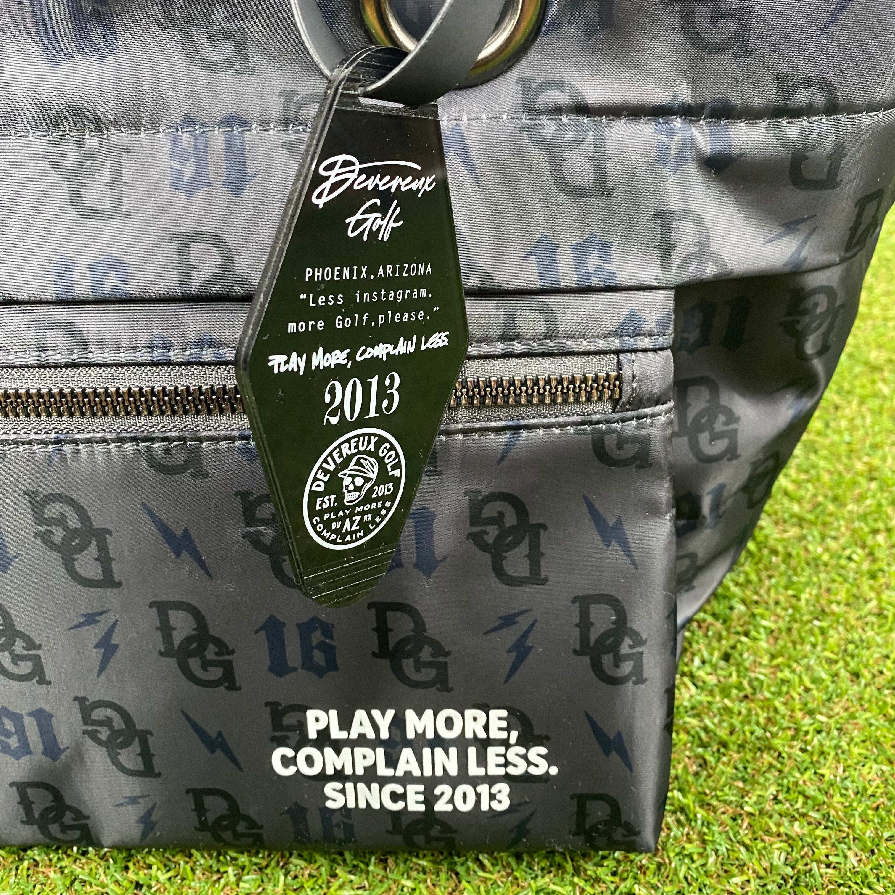 DEVEREUX GOLF】DG モノグラム カートバッグ (BLACK) | Sandy GOLF