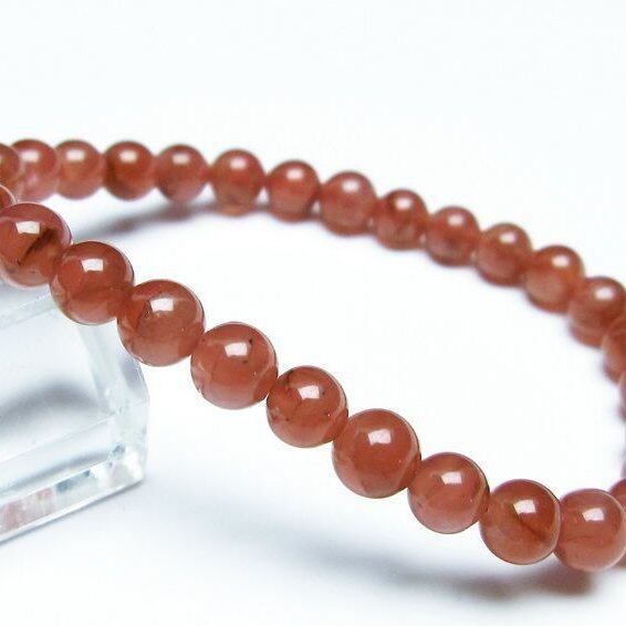 インカローズ ブレスレット 6mm 一点物 メール便可 [M便 1/10] 111-27492