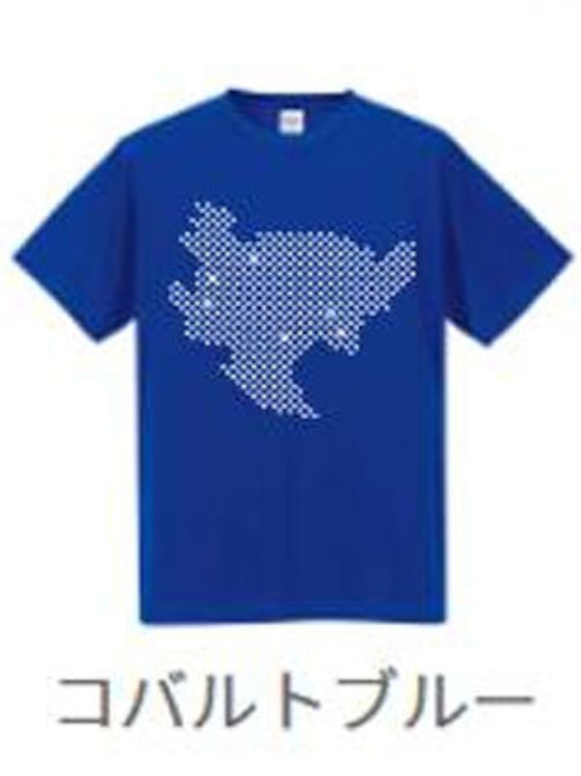 【Tシャツ単品】(SAGA県Ｔシャツ）／ 色：ブルー