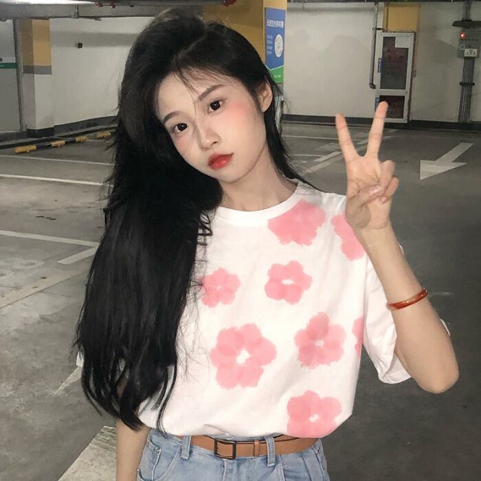 ホワイトTシャツ 薄手サマーブラウス 夏物 1号婦人5077625088