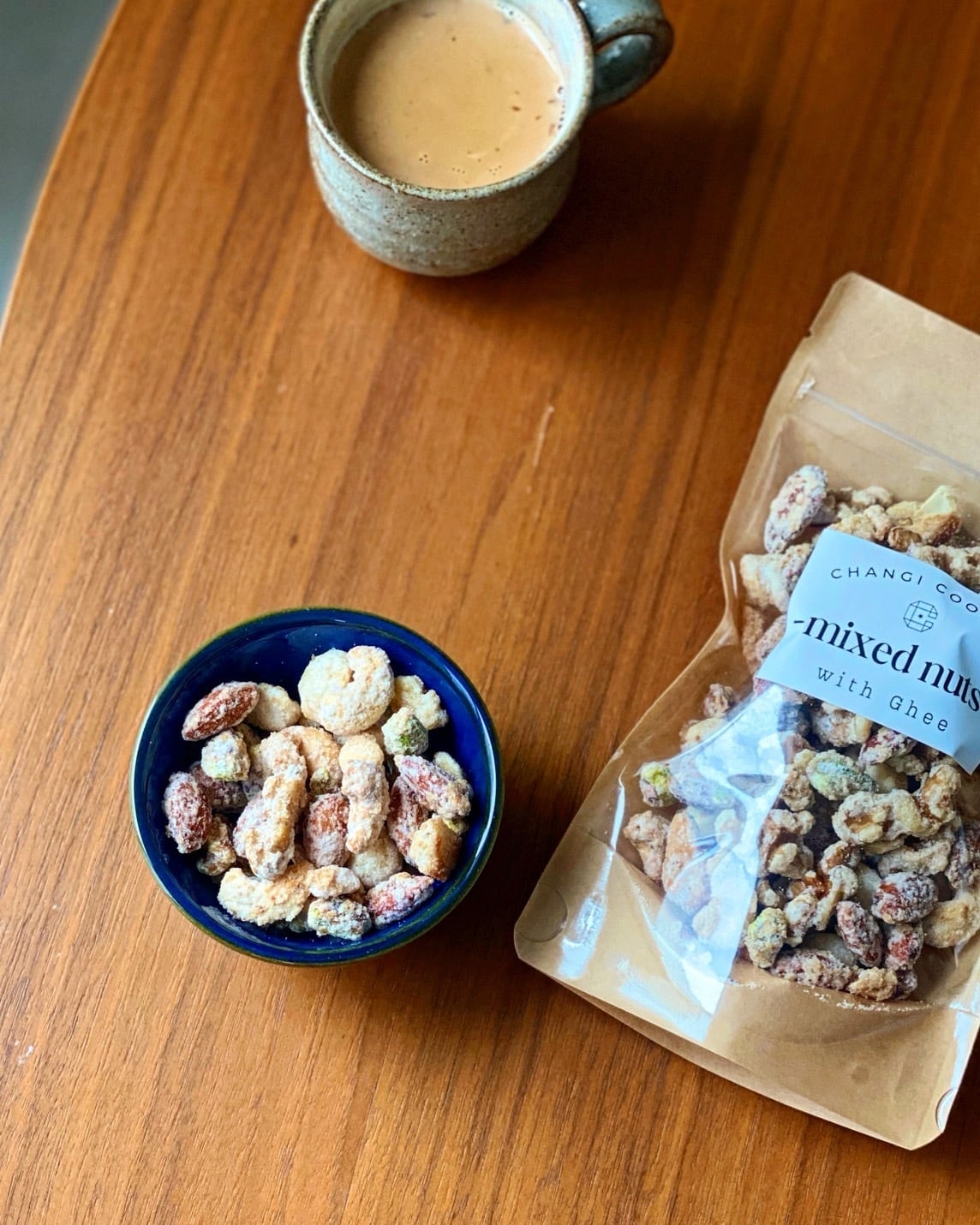 糖衣掛けナッツ | Changi Cookies（チャンギクッキーズ） ギーを使った