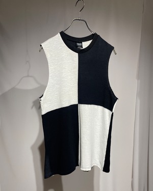 S/S2004 NUMBER (N)ine - “DREAM BABY DREAM” Panel Sleeveless Top