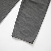 SAYATOMO / 2-Tack Herringbone Wide Slacks
