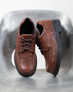 ”Red Wings” pebble leather steel toe shoes