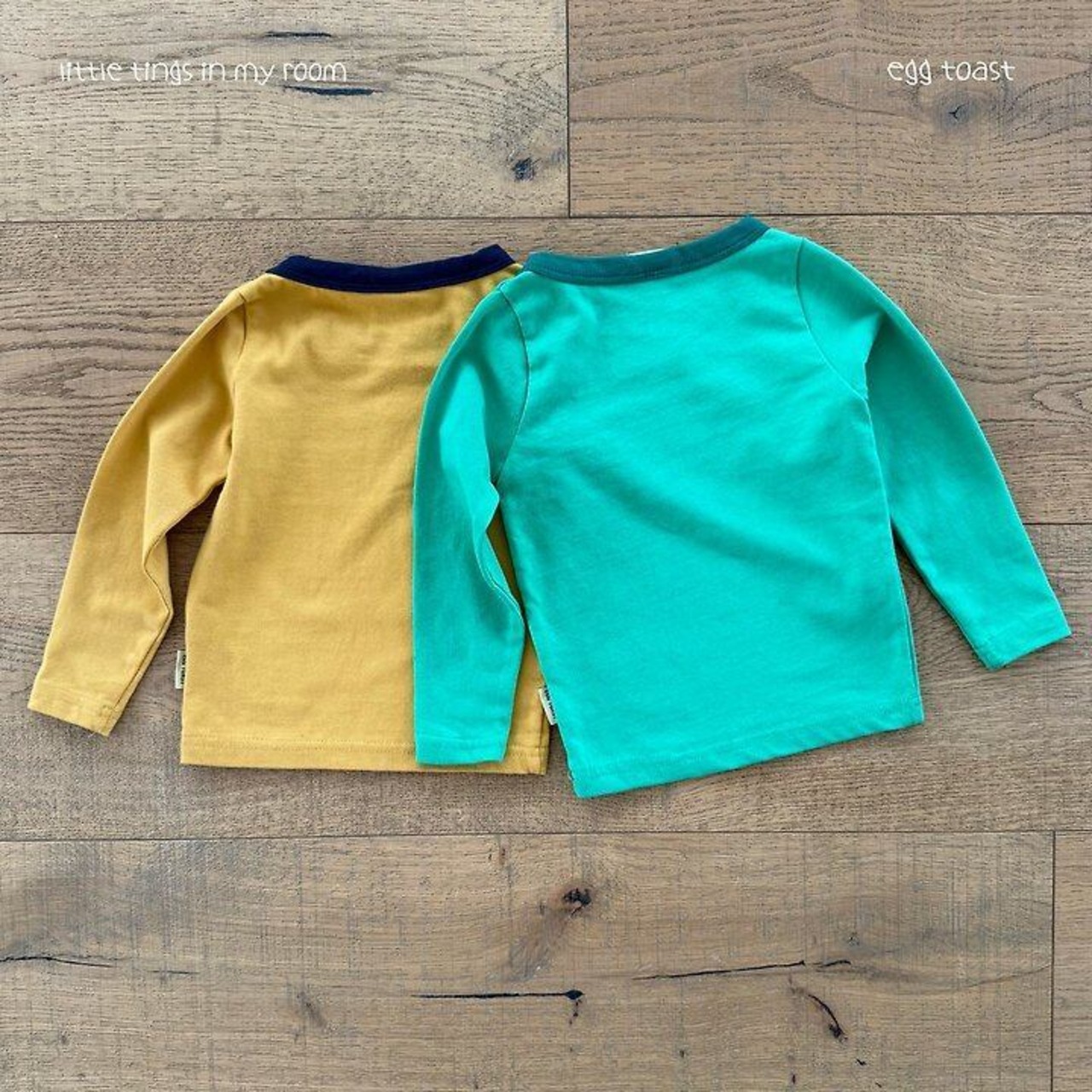 【取寄】EGG TOAST ｜サークルTシャツ｜秋服｜韓国子供服｜26/AT