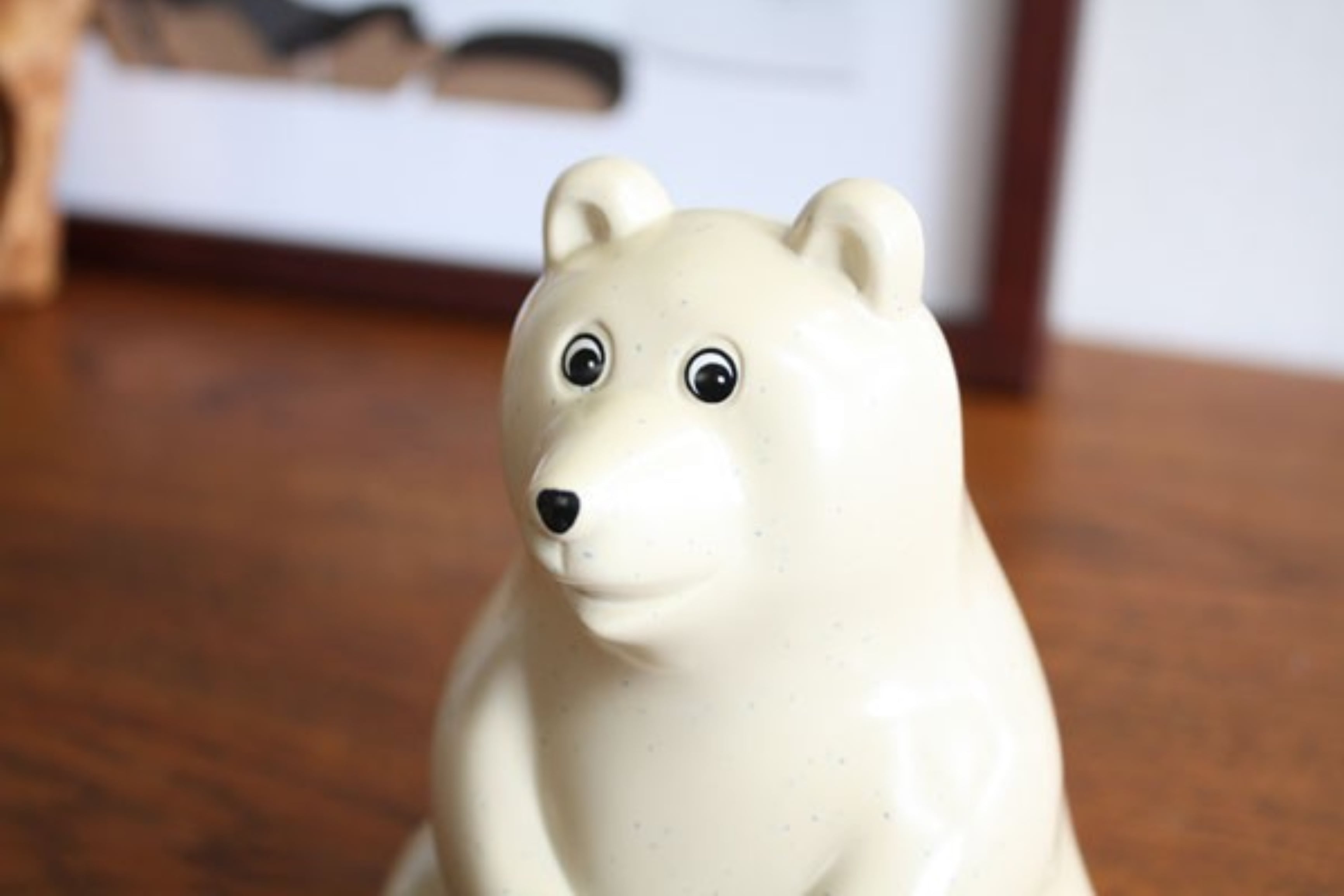 PLASTEP フィンランド 白くま貯金箱 | Zakka so-la