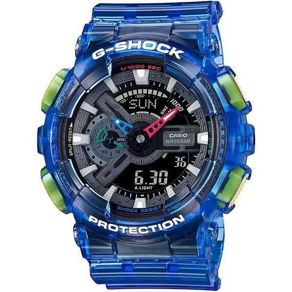 特価★カシオ G-SHOCK 限定品 GA-110JT-2AJF ブルー 青 スケルトン 針 デジタル 20気圧防水 耐衝撃 大きい メンズ腕時計 | 栗田時計店(1966年創業の正規販売店) powered by BASE