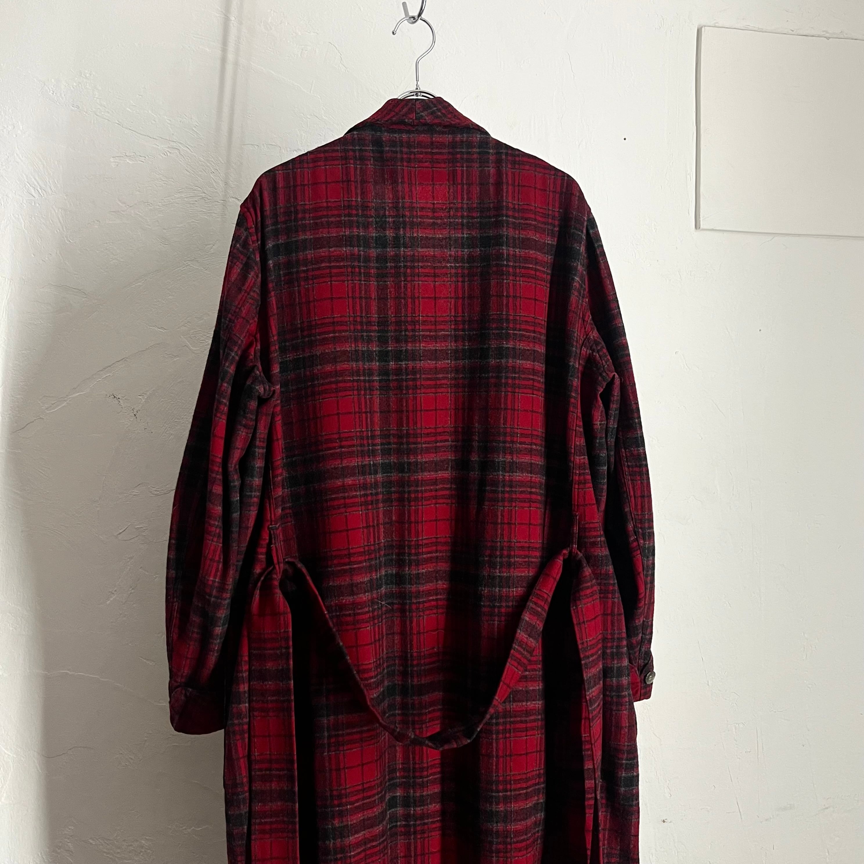 40s PENDLETON Wool Gown Coat | VOLAR