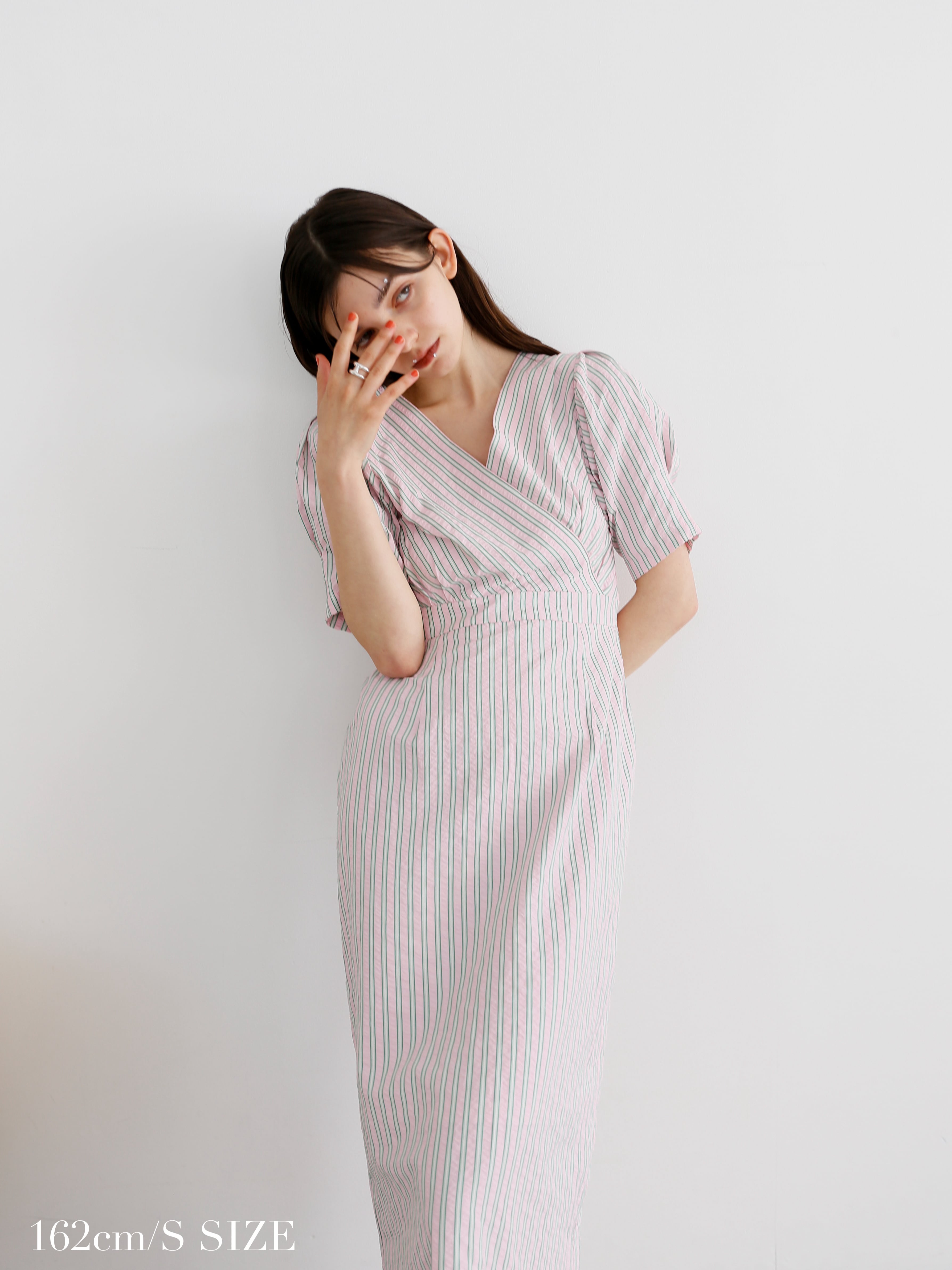 v-neck maxi onepiece | Katrin TOKYO