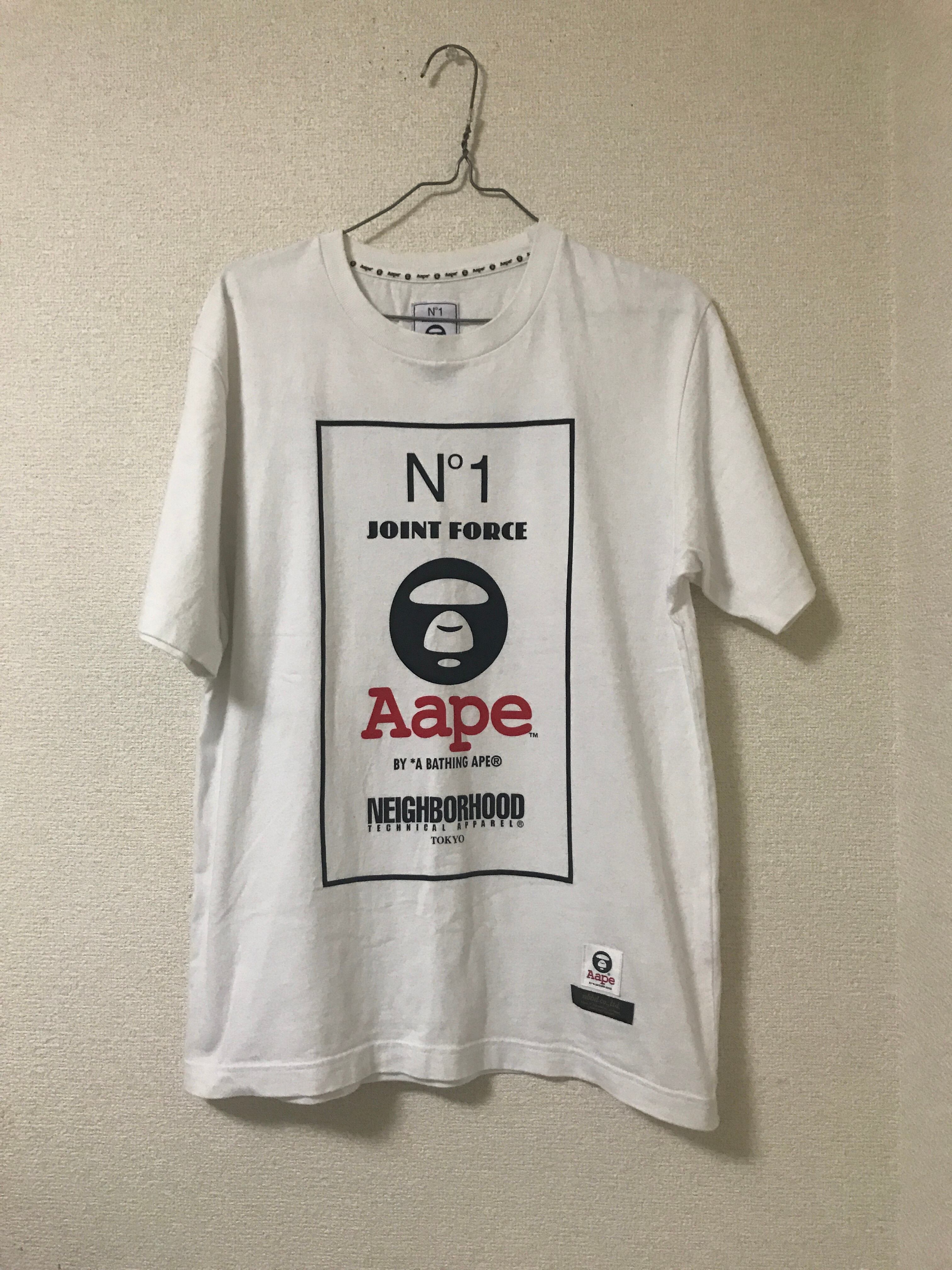 NEIGHBORHOOD\u0026エイプ　コラボ Tシャツ