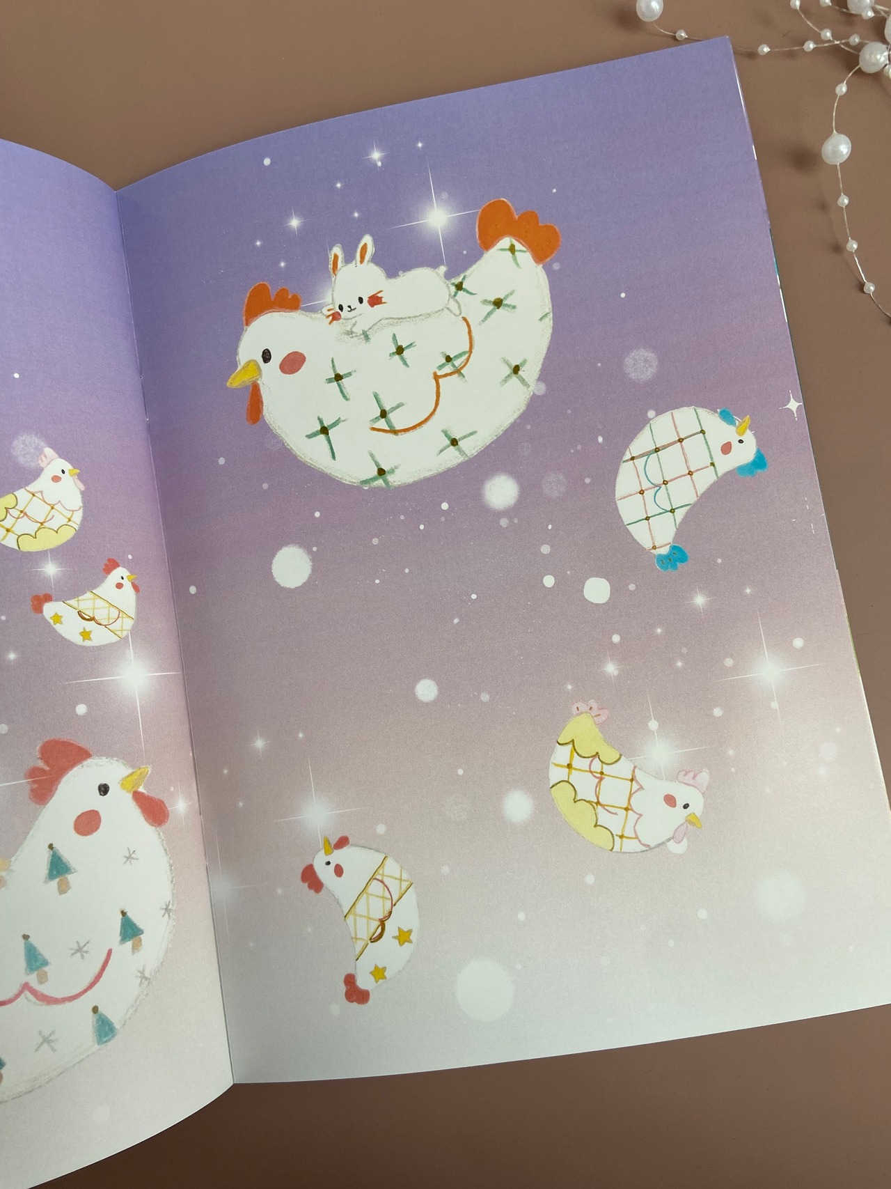 冊子『光の雪とコッコの木』