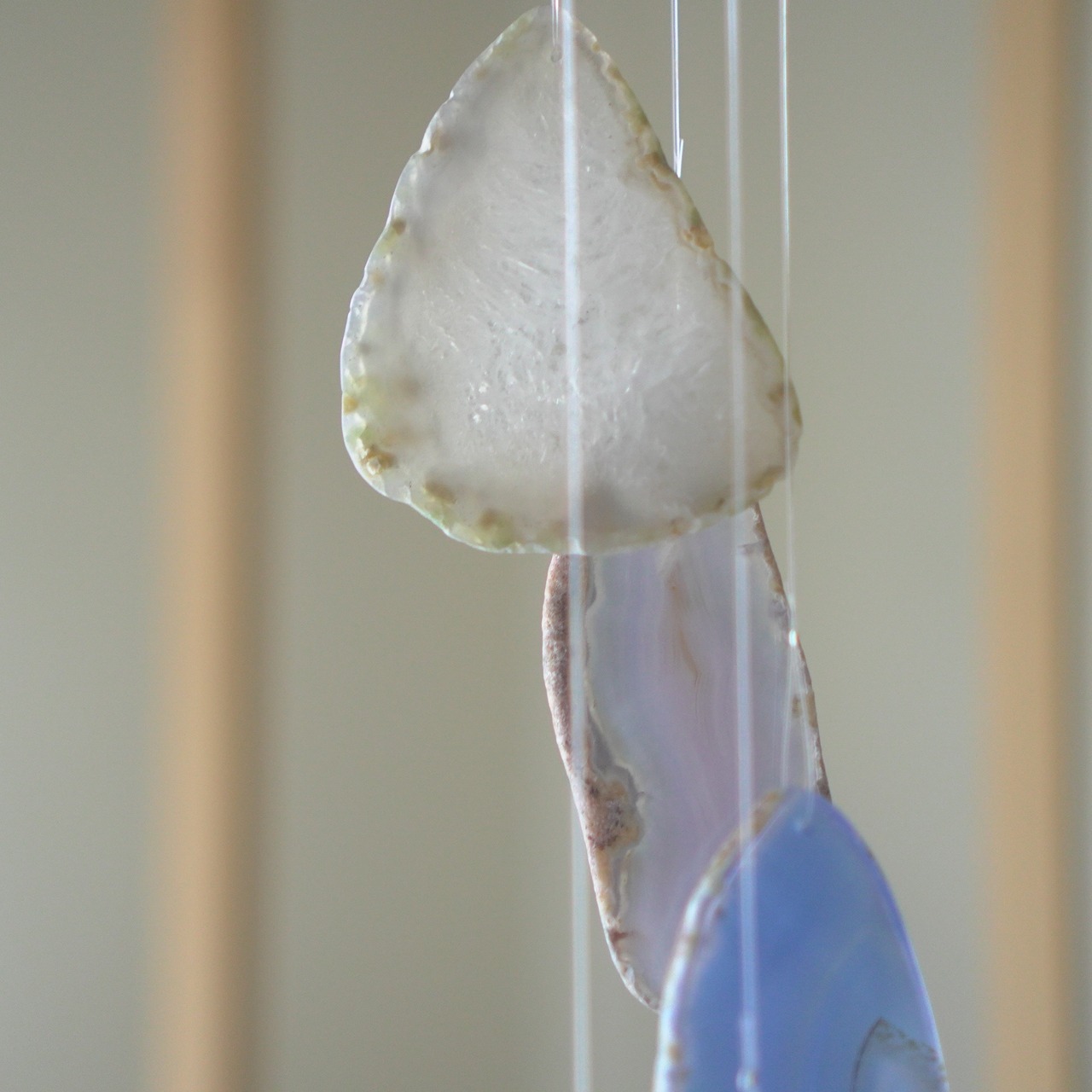 Clear Soda 03 - アゲートヒーリングチャイム / Agate Sun Catcher Wind Chime 857