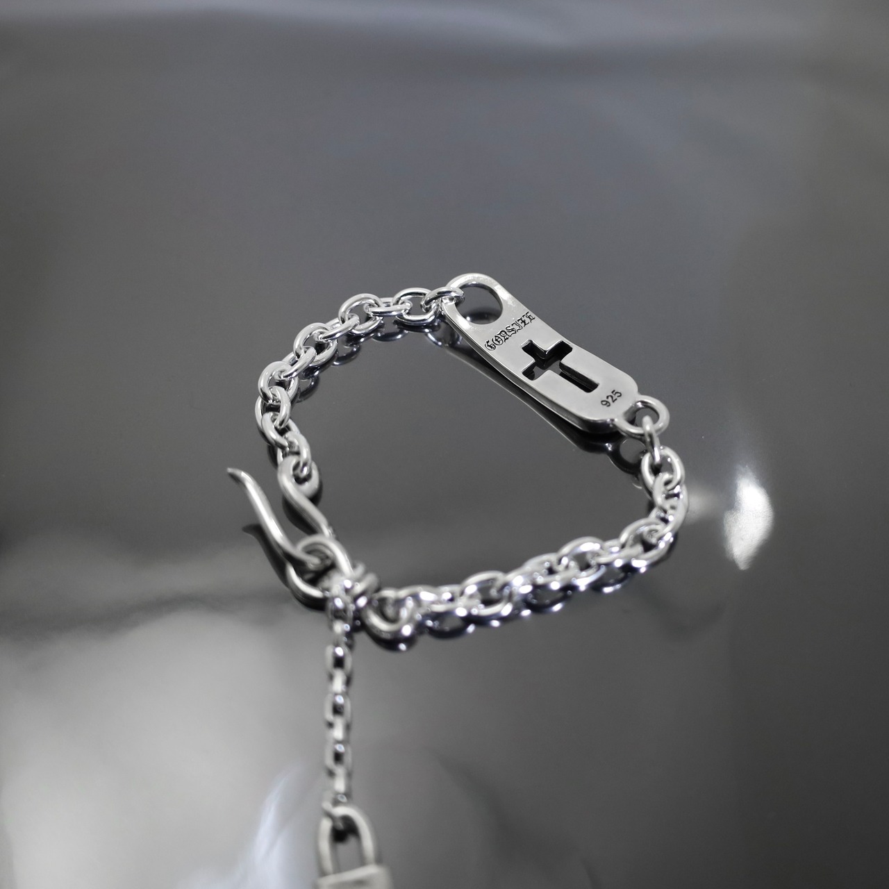 CLASSIC CROSS CHAIN BRACELET / クラシッククロスチェーンブレスレット