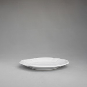 ホワイト レイラディナープレート（Leila Dinner Plate）