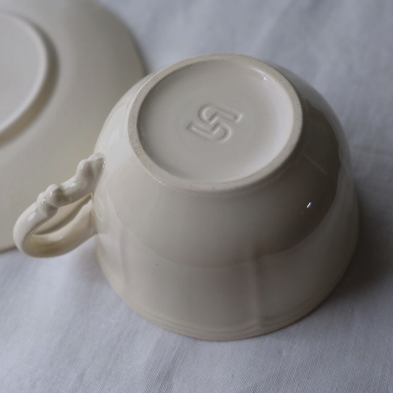 Sarreguemines chocolat cup ＆saucer（d） | Bonetat