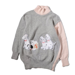 georgya paris　studio   x  disney101   panel knit