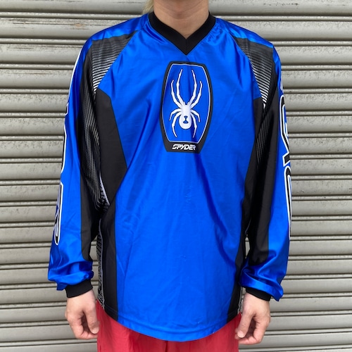 SPYDER スパイダー ゲームシャツ テックファッション ブルー M