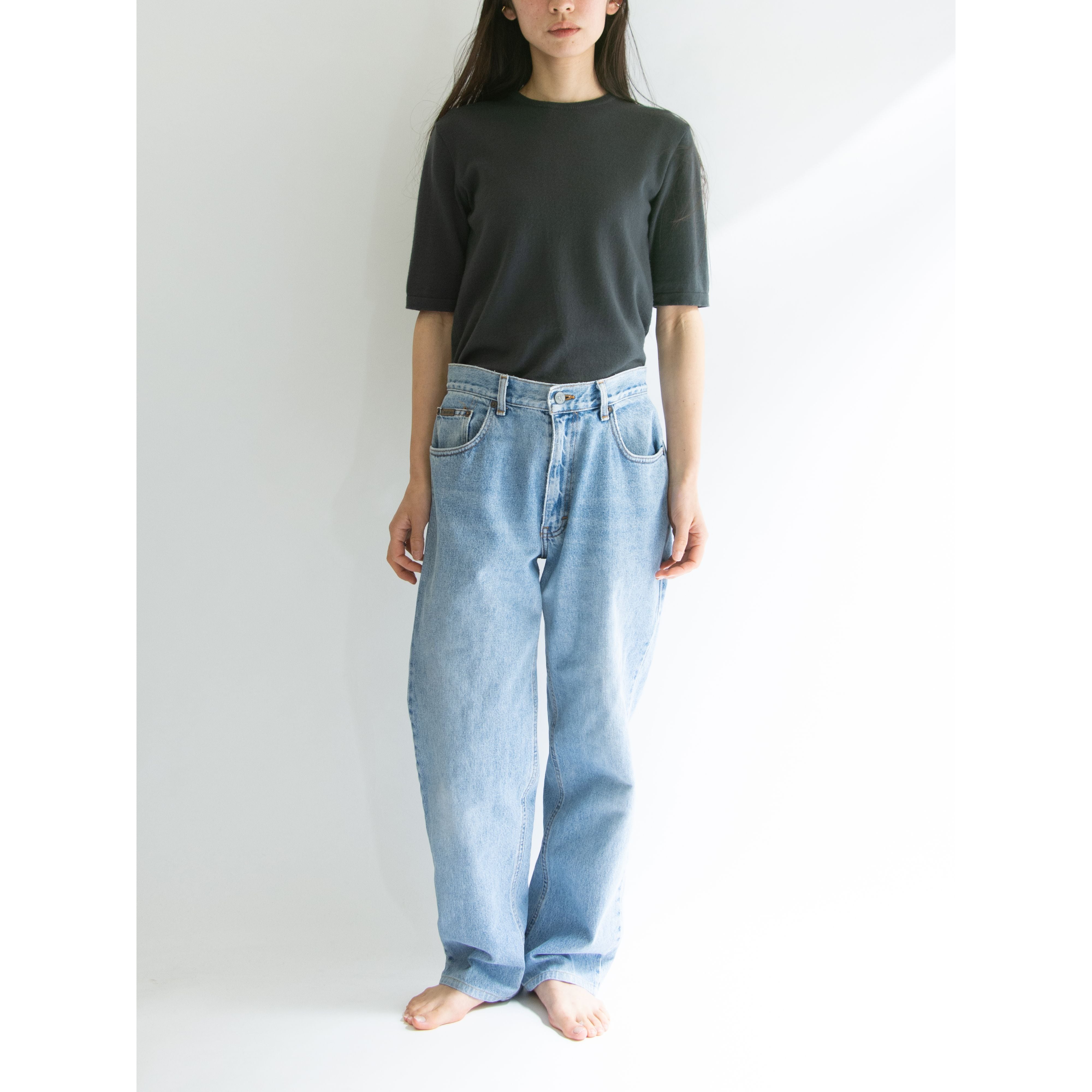 【Calvin Klein Jeans】Made in U.S.A. 100% Cotton Easy Fit Denim Pants  Jeans（カルバンクラインアメリカ製イージーフィット デニムパンツ ジーンズ） | MASCOT/E powered by BASE