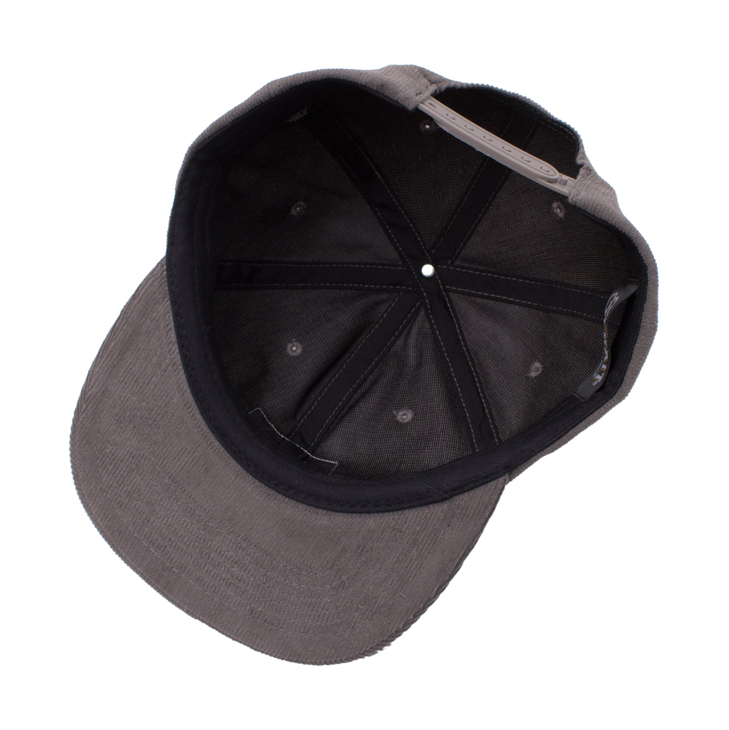 CORDUROY 6PANEL TAG CAP #GREY