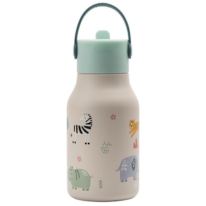 Little Lund Childrens Water Bottle 400ml - Safari