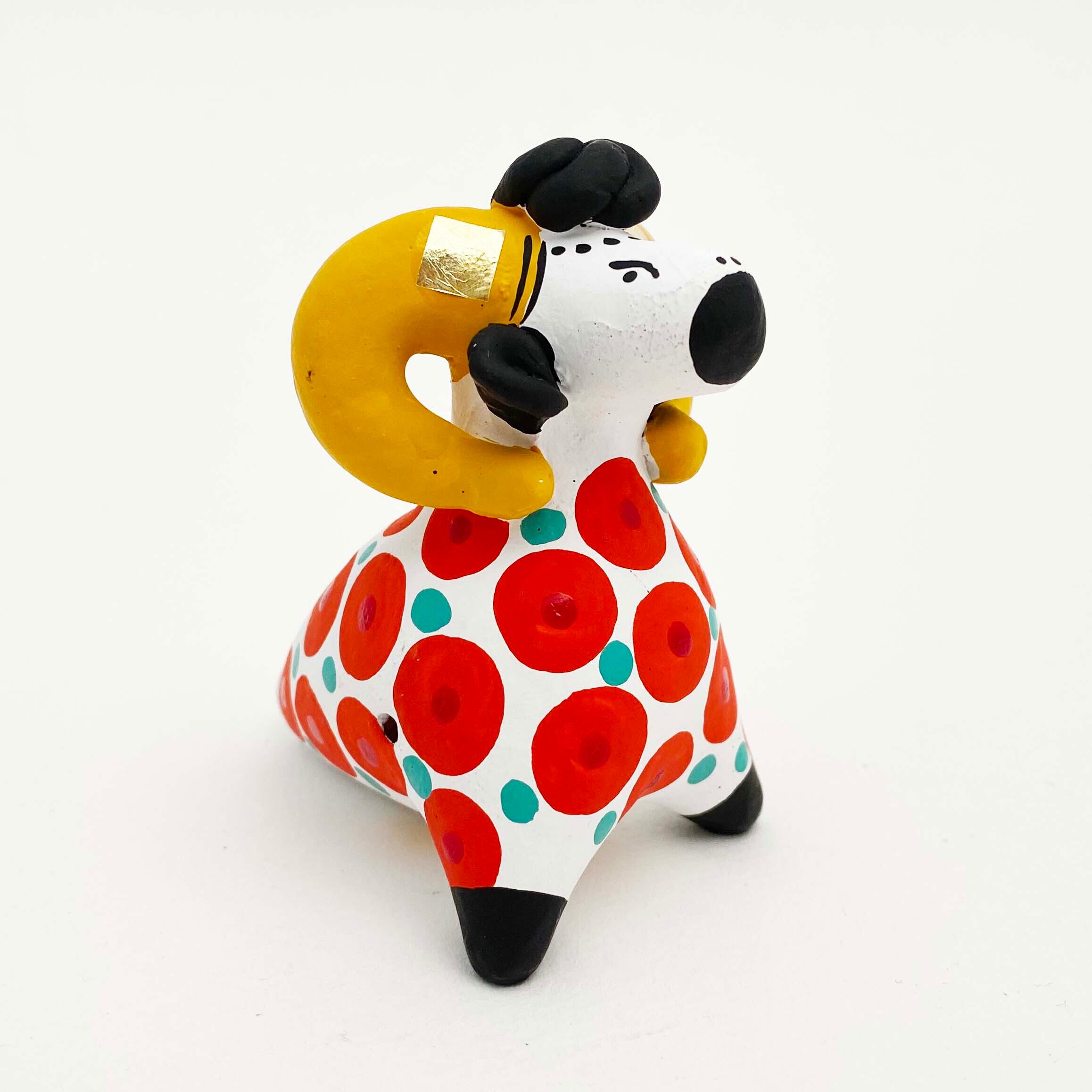 ディムコヴォ土人形 / 羊の笛