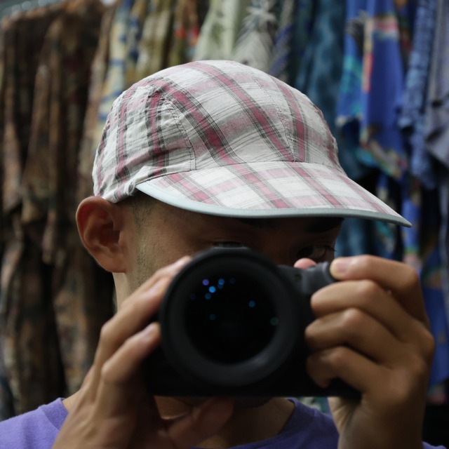 L 94年 雪無し A/C Hat Patagonia チェック柄 パタゴニア スプーンビル spoonbill