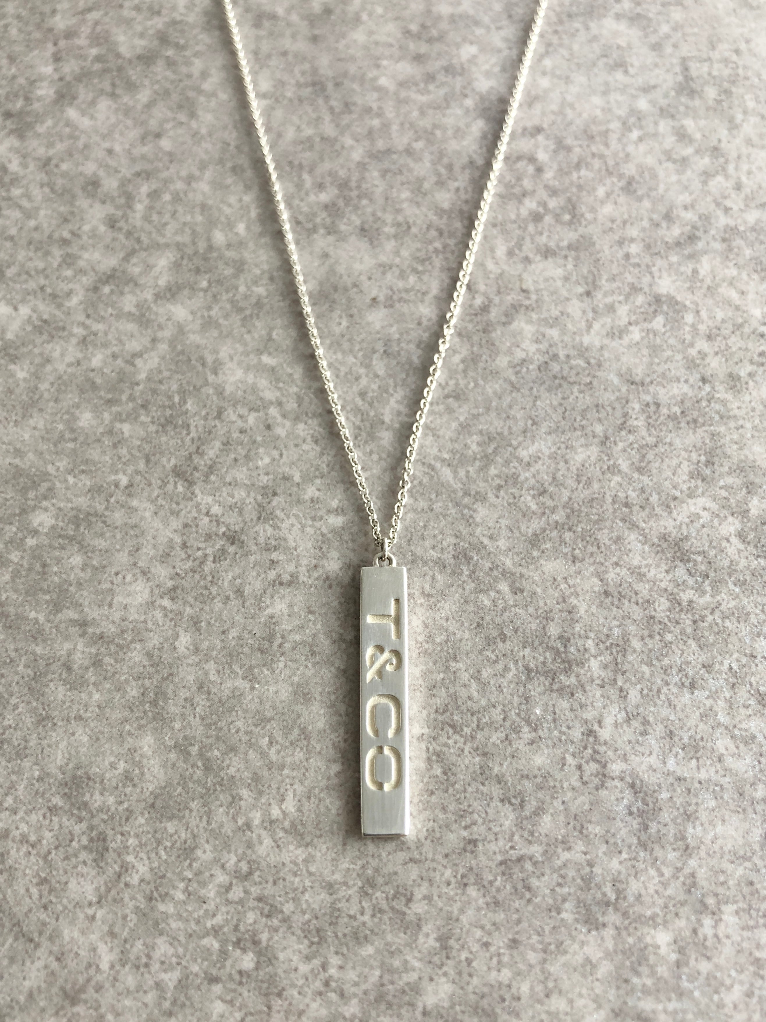 Tiffany & Co. ティファニー ネックレス シルバー T＆CO 925 vintage