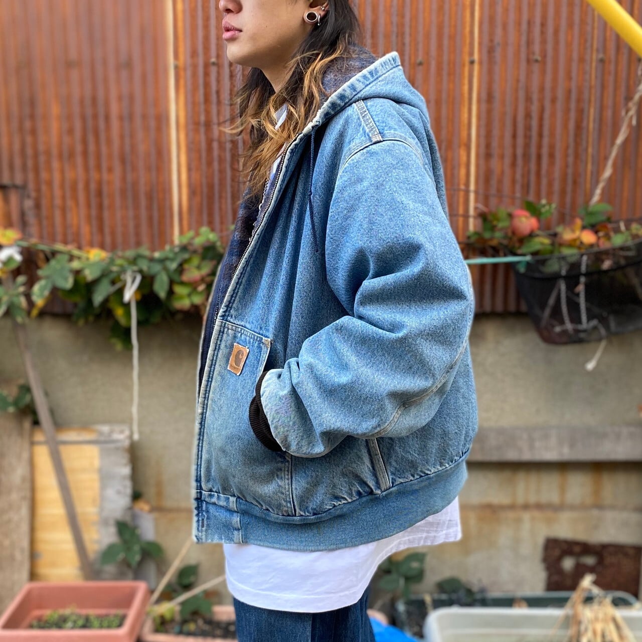 Carhartt カーハート デニム アクティブジャケット メンズXL相当  