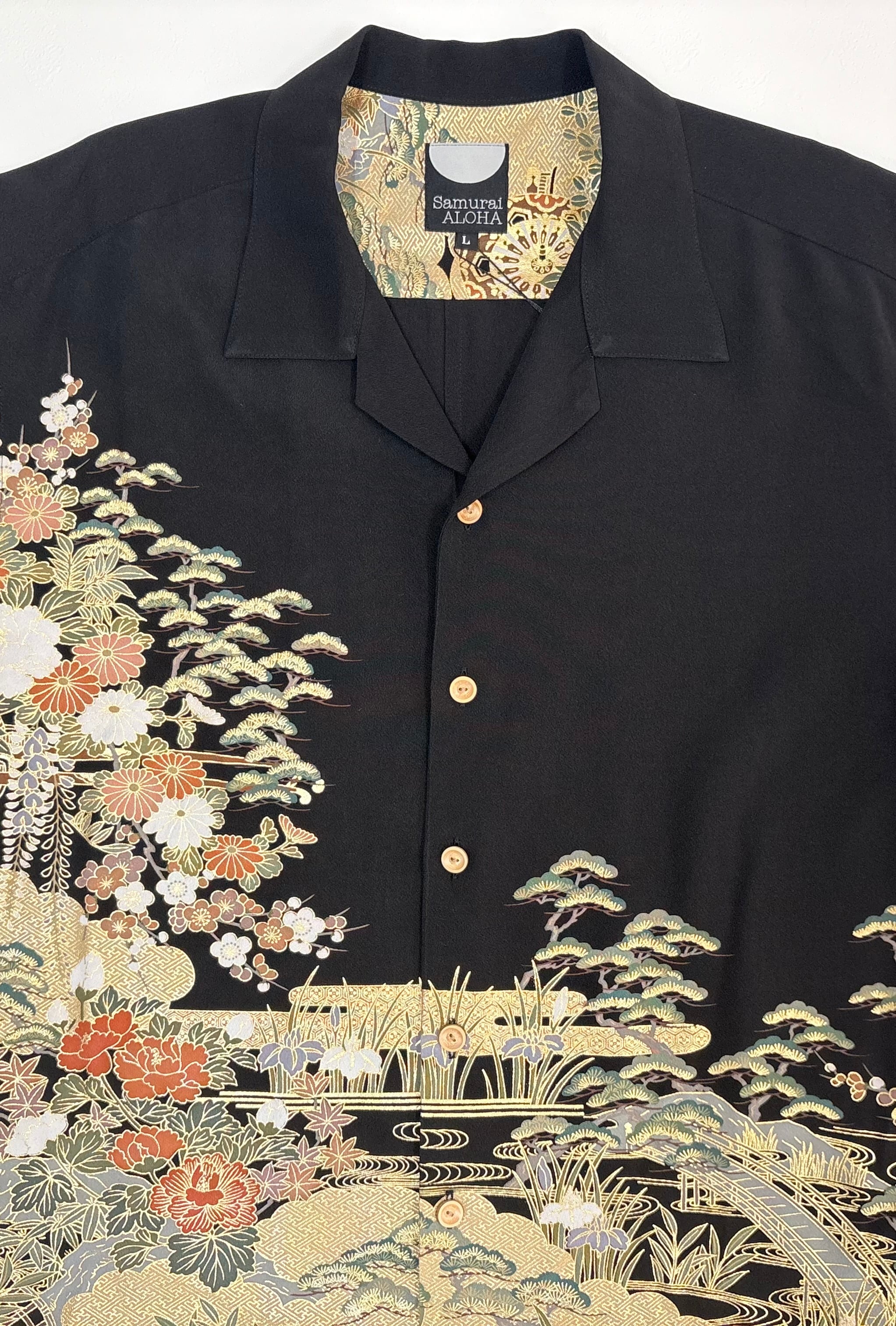 サムライアロハ(長袖) Silk_L 22631045 | SAMURAI ALOHA
