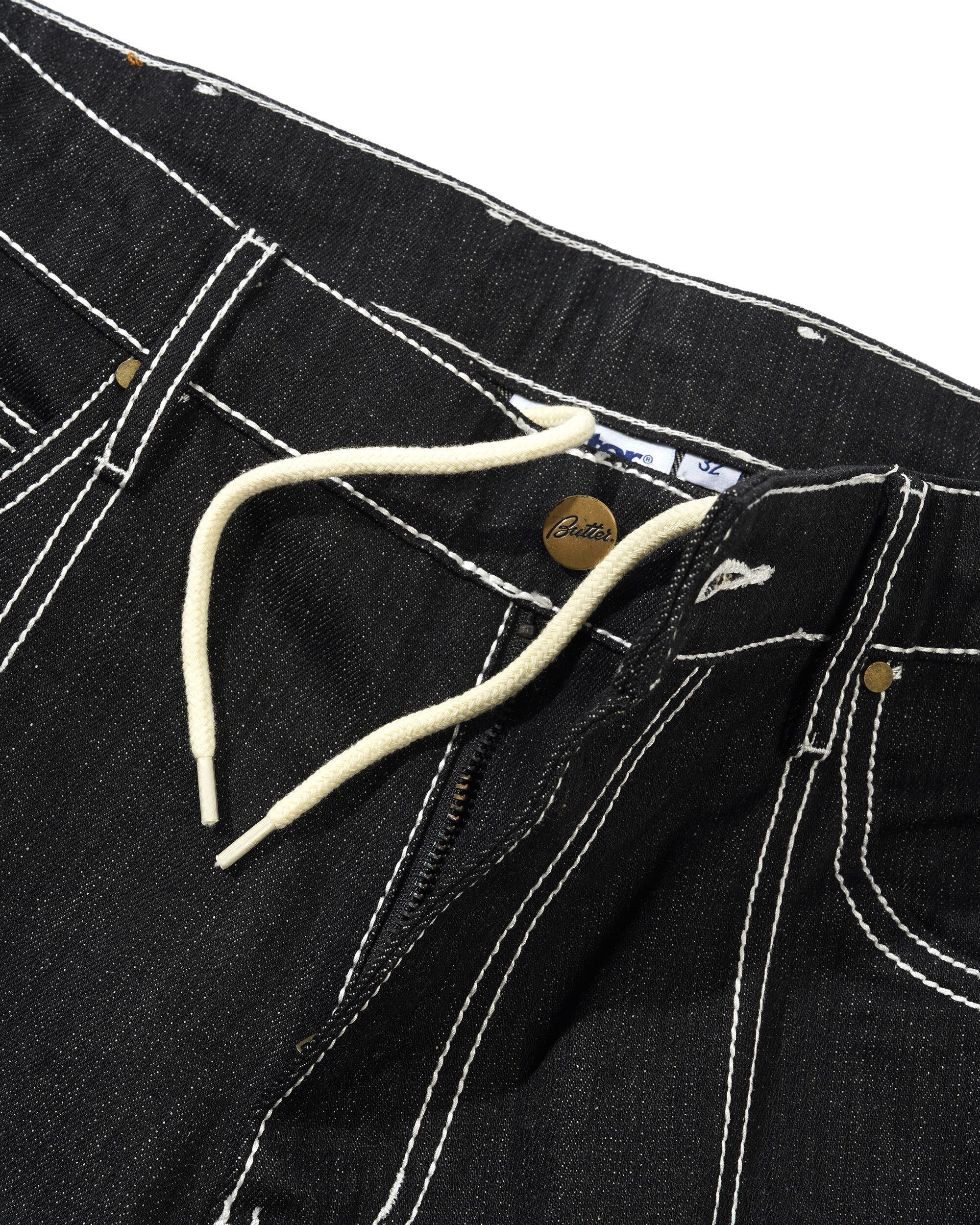 BUTTER GOODS ADILSON DENIM JEANS BLACK 32INCH | 8 Times Corner Store