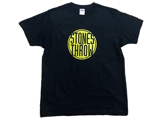 Stones Throw Records 半袖黒色 Tシャツ 選べる6サイズ S,M,L,XL,XXL