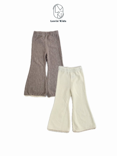 LOVIN［取寄］waffle flare pants 26spring