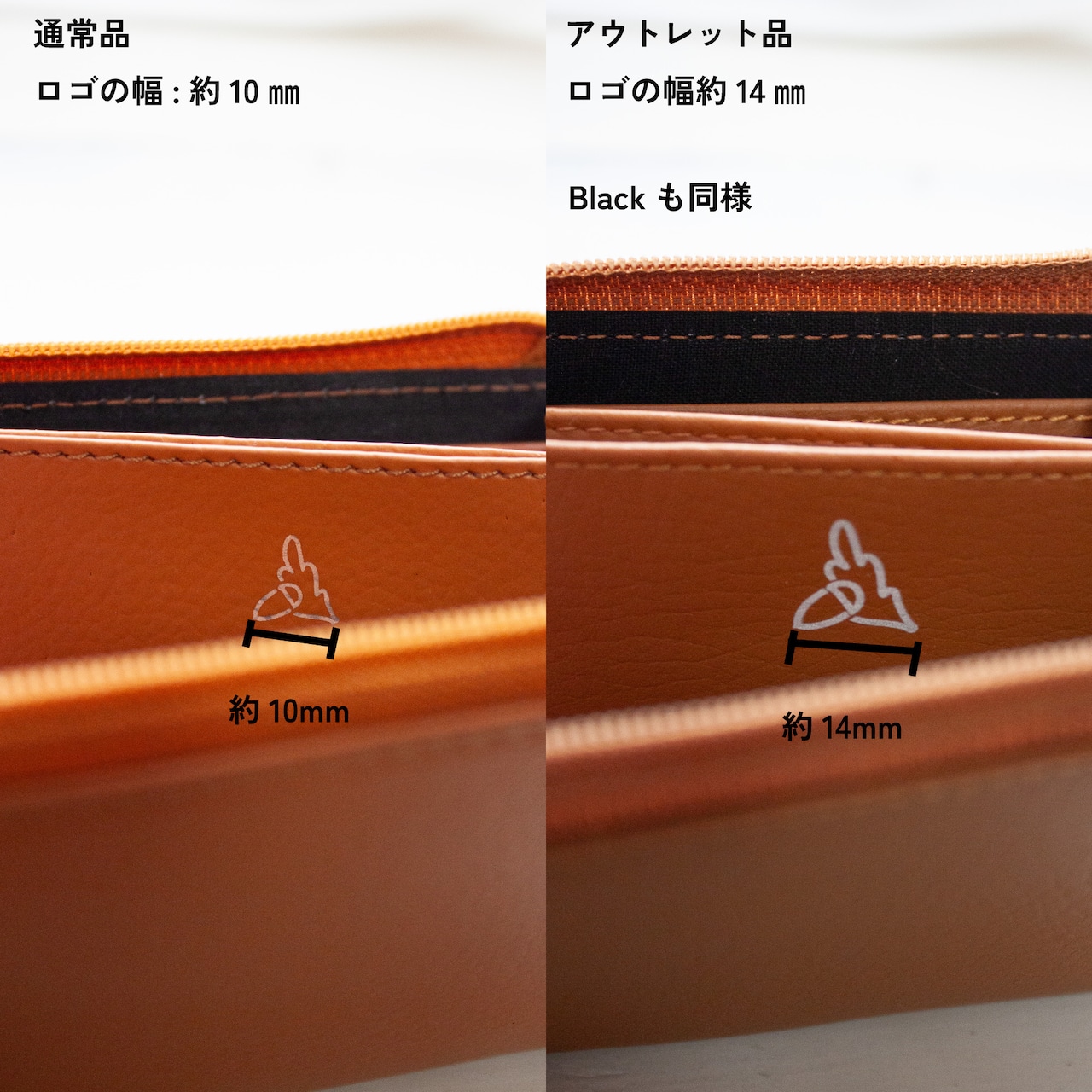 【アウトレットセール】Legato コンパクト財布 バナナ タン