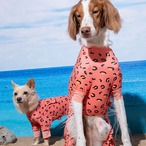 【PUPPYGARRERY公式】Little panther cooling jumpsuit 　2XL-3XL