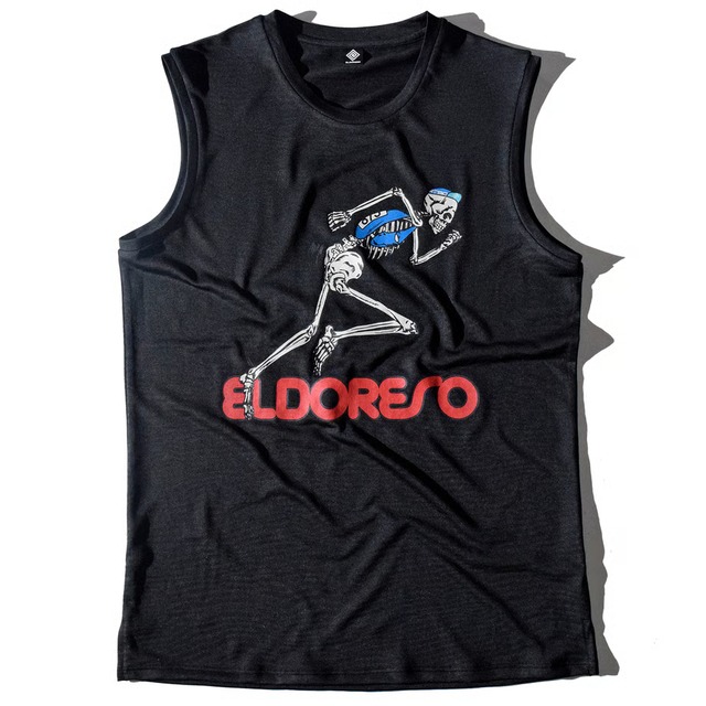 ELDORESO（エルドレッソ）Boneman Sleeveless  -Black　メンズレディースランニングスリーブレス